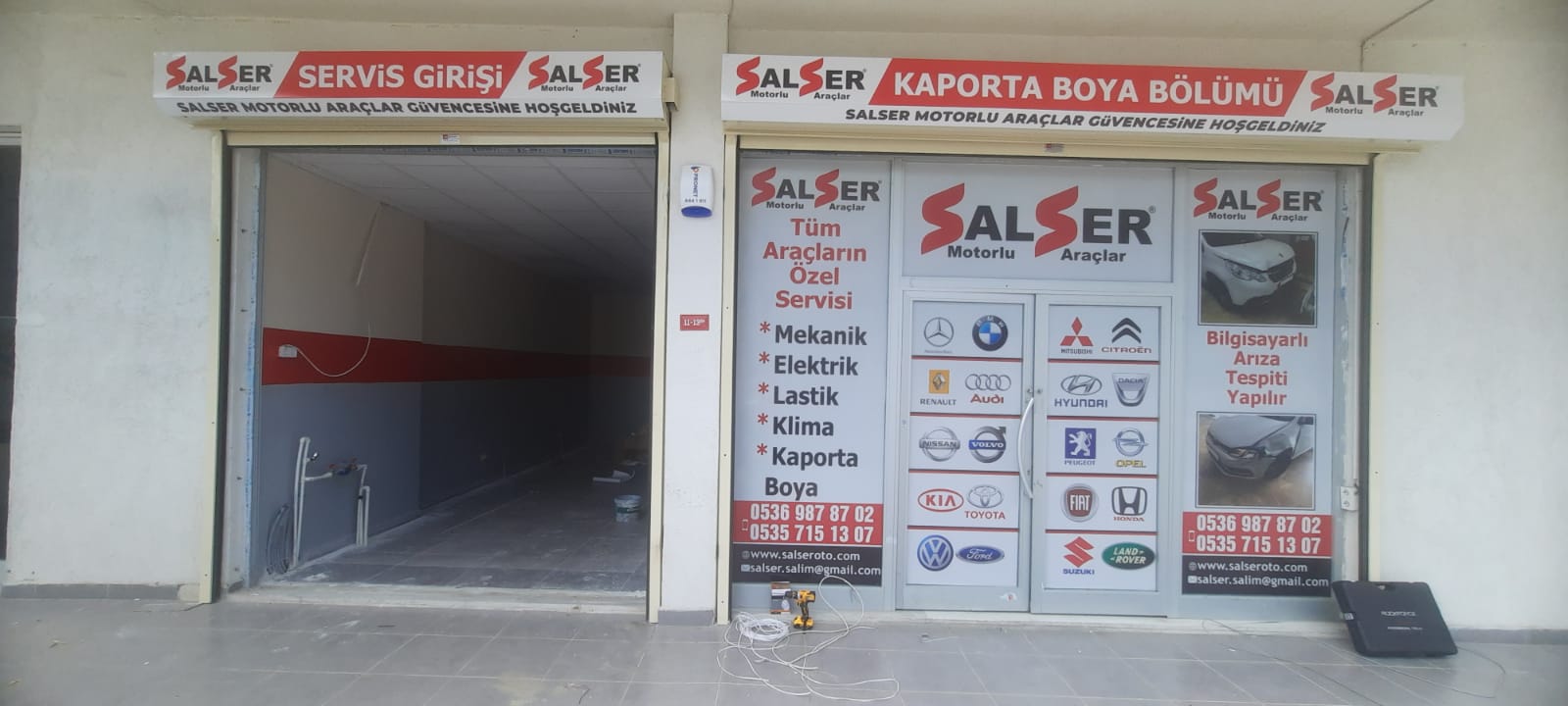 SalSer SERVİS CAM GİYDİRME 